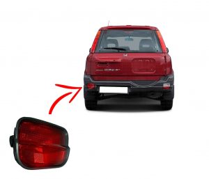 Honda Crv Sol Arka Tampon Stop Lambası Sis Kırmızı Reflektör